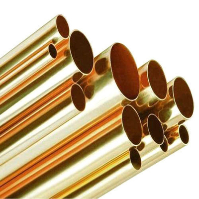 Kupfernes Messingrohr C11000 C12000 99,9% ringsum 0.1-8.0mm 0.03-2.5mm
