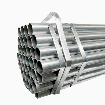 Heißes Bad Q195 Q235 Q345 galvanisierte Eisen-Stahl-Rohr 2-4mm